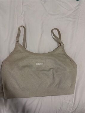 Gymshark Taupe Seamless Light-Support Sports Bra